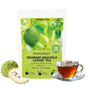Soursop graviola leaves tea