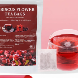 Hibiscus flower tea bags