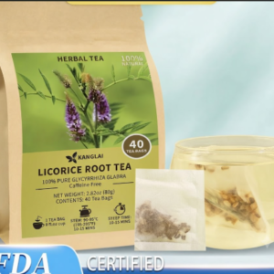 Licorice root tea
